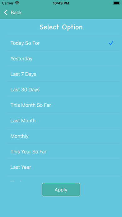 Track Month Screenshot