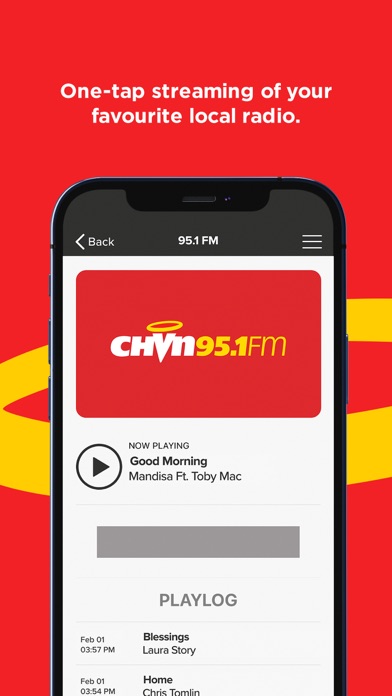 CHVNRadio Screenshot