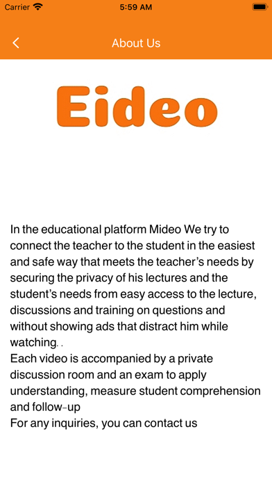 Eideo Screenshot