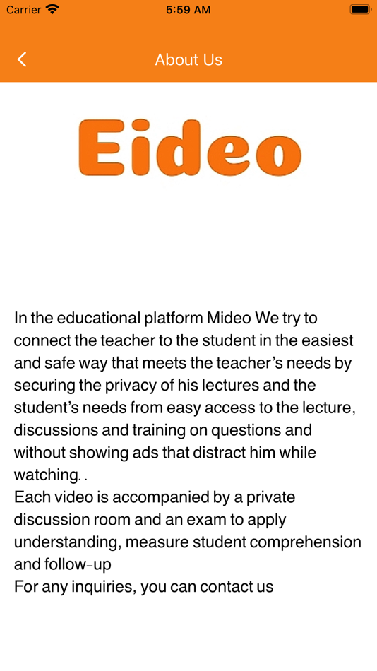 #9. Eideo (iOS) Podle: Mostafa mahmoud