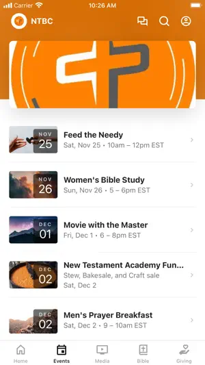 NTBC Danville screenshot 2