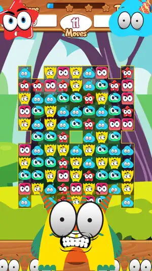 Monster Swipe KIDS Puzzle screenshot 1