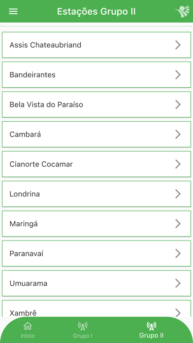 Horas Frio Paraná Screenshot