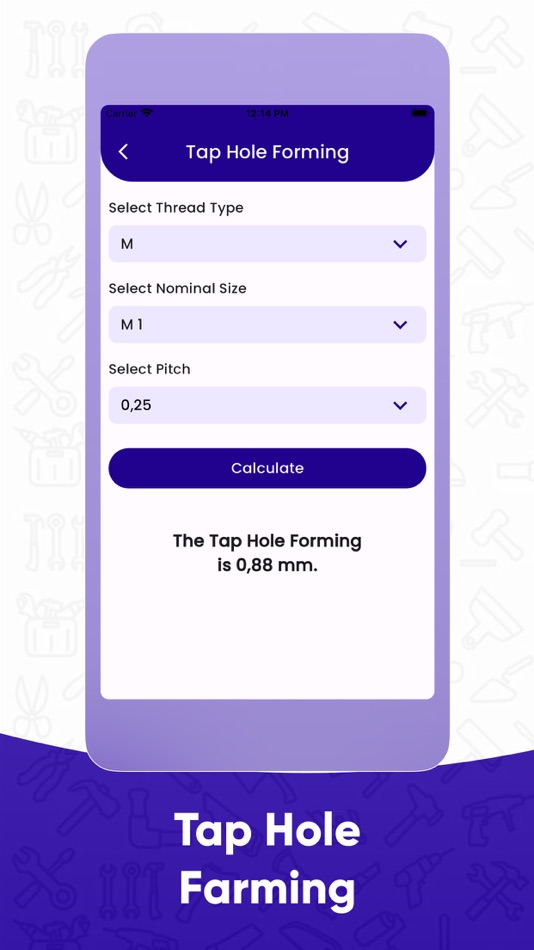 #6. Thread Calculators (iOS) 게시자: Kantaben Gorasiya