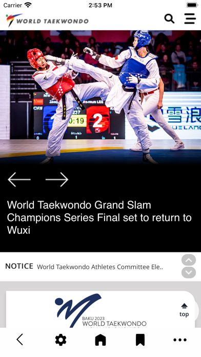 World Taekwondo Screenshot