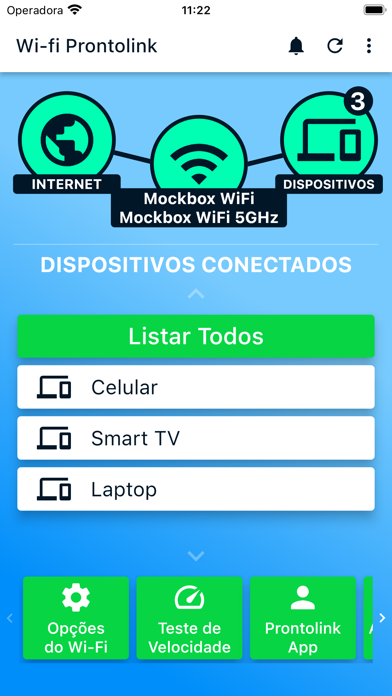 Wi-fi Prontolink Screenshot