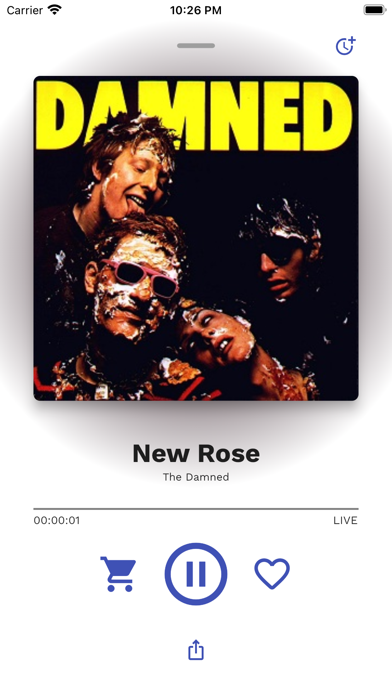 Blank Generation Radio Screenshot