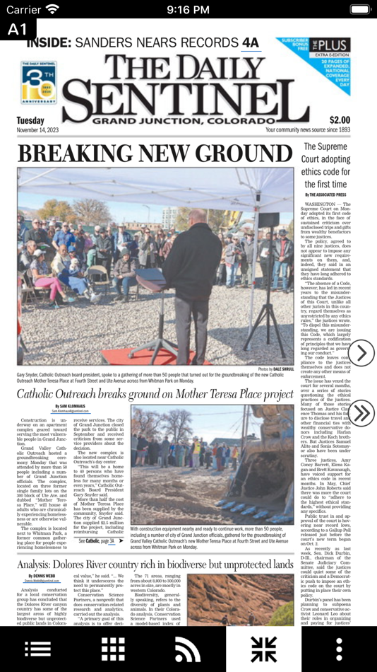 #4. Daily Sentinel (iOS) Podle: Grand Junction Media, Inc.