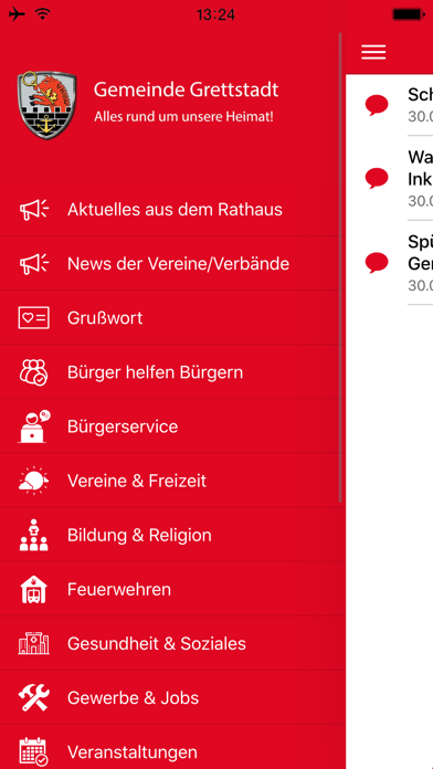 Gemeinde Grettstadt Screenshot
