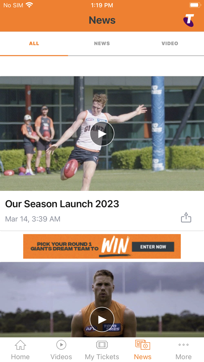 GIANTS Official App
