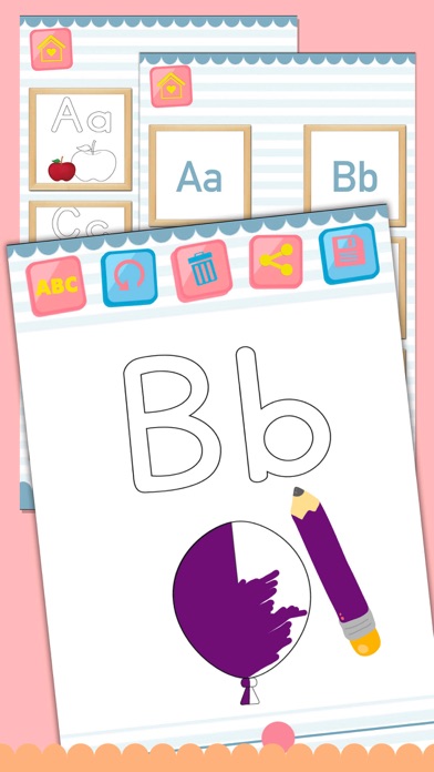 Calligraphy coloring book Screenshot