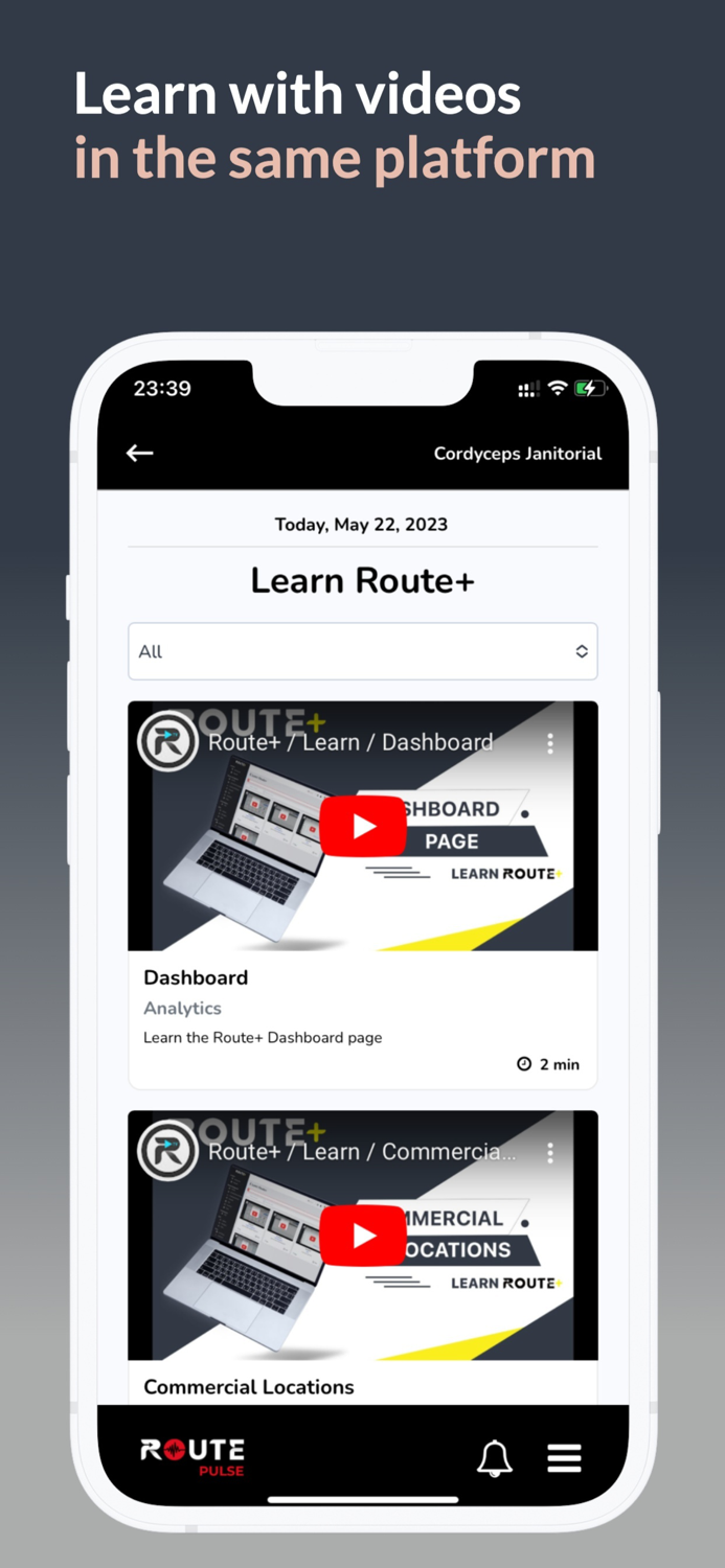 Route Pulse Cleaning Software