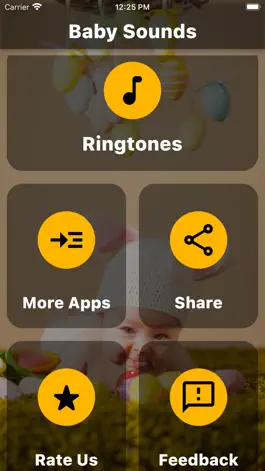 Game screenshot Baby Sounds Ringtones apk