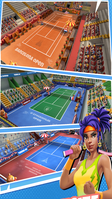 Tennis Blast: Perfect Smash Screenshot