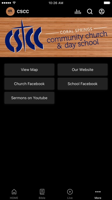 Coral Springs Community Church Screenshot