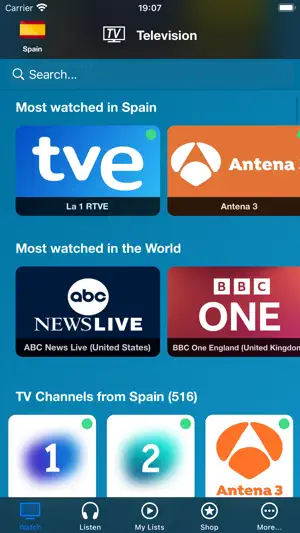My Online Television screenshot 1