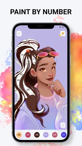 Game screenshot Coloring book Color by number apk