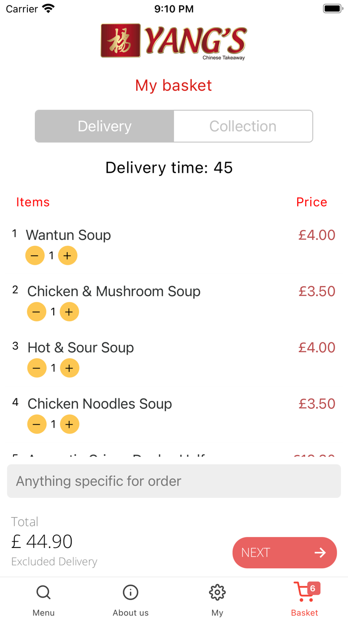 Yangs Chinese Sevenoaks