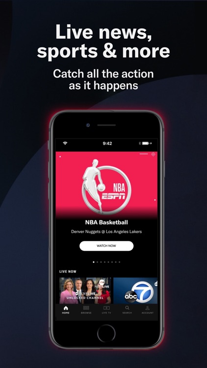 Abc live 2025 sports app