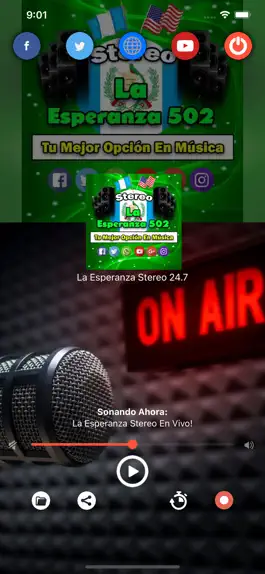 Game screenshot La Esperanza Stereo 24.7 mod apk