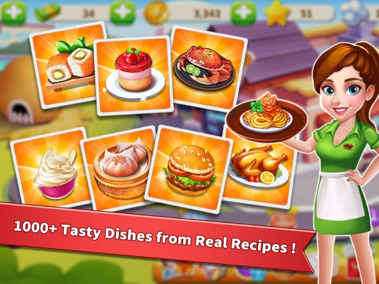 Rising Super Chef 2 - Cooking iPad app afbeelding 3