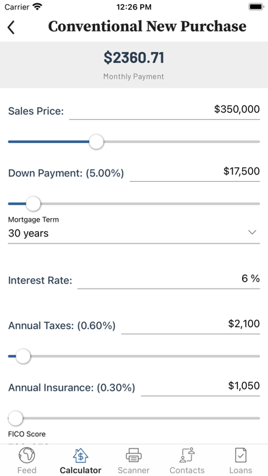 Guaranty Home Lending Screenshot