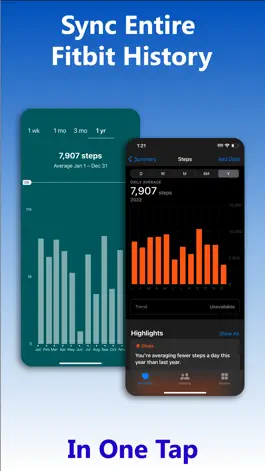 Game screenshot Fitbit to Apple Health Sync apk