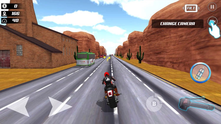 Highway Moto Rider 2: Traffic screenshot-4