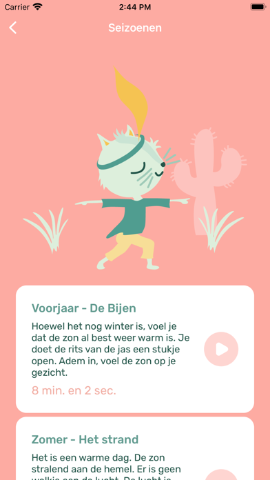 Kindermeditaties Screenshot