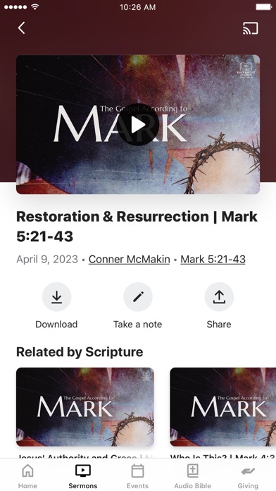 First Baptist Spring Lake MI Screenshot