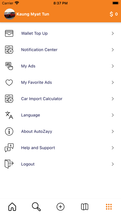 AutoZayy - Online Car Market Screenshot