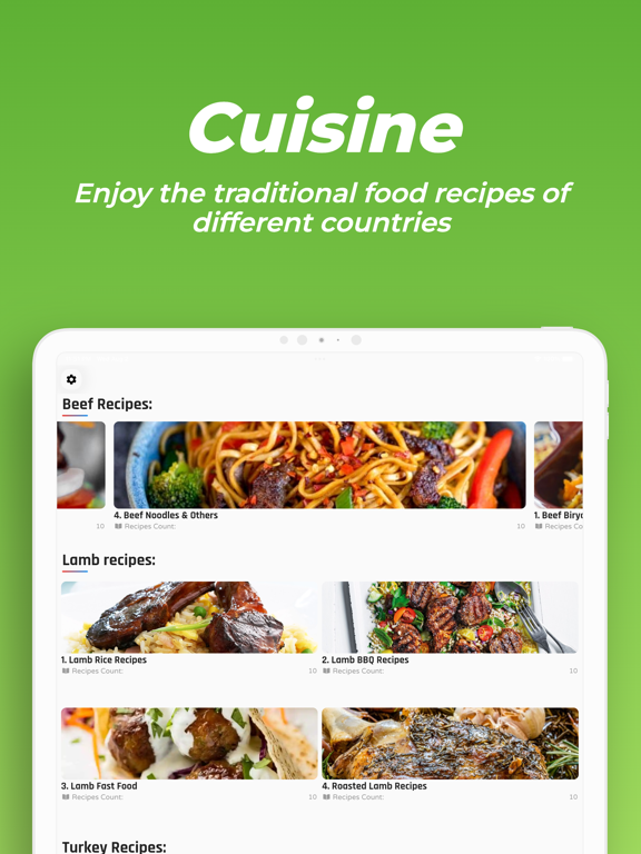 Meat Recipes [Pro] iPad screenshot 6 - Food & Drink app