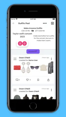 Game screenshot Klozzit - A Social Closet apk