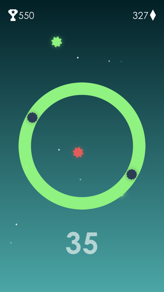 #4. Orbit Dodger (iOS) Podle: Grant Stevens-Wade