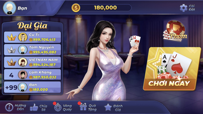 Phỏm Tá Lả Offline