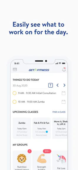 Game screenshot Get Fitness apk