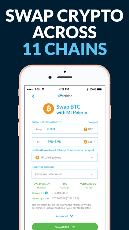 Bridge Wallet: Bitcoin, crypto
