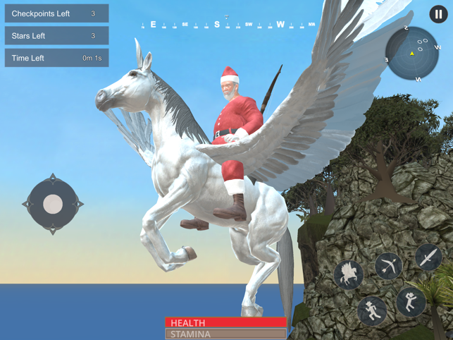 ‎Santa Unicorn Flight Simulator Screenshot