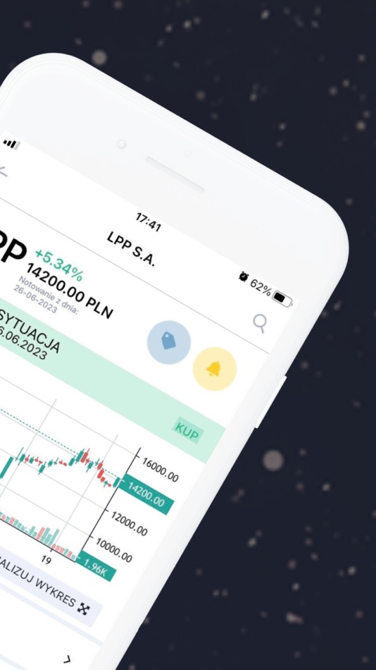 #3. Squaber - stock alerts (iOS) Podle: Investio sp. z o. o.