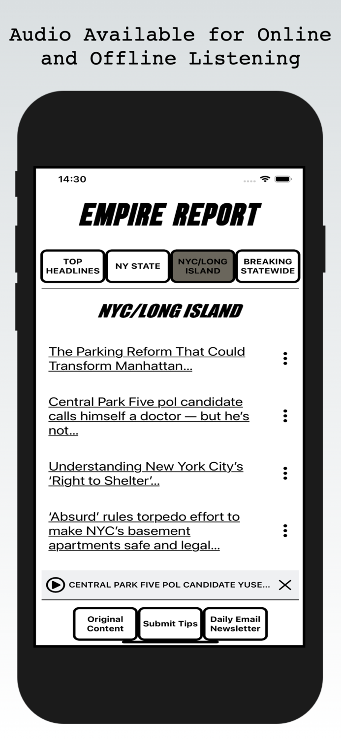 EMPIRE REPORT APP