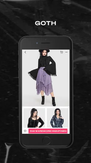 Screenshot von ROMWE-Ultimative Cyber Mall auf dem iPhone 5