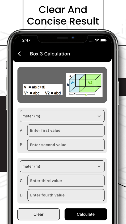 #6. Box Volume Calculator (iOS) 由: Kantaben Gorasiya