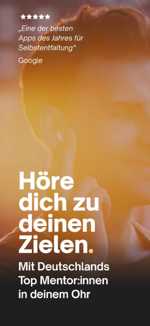 Upspeak: Dein Mentor im Ohr Screenshot