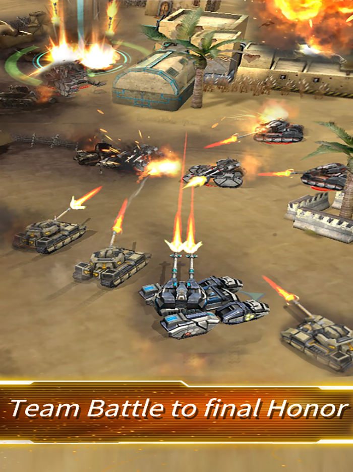 Tank War-Real time 5v5 battle