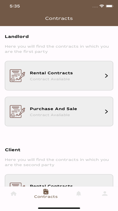 Ambra Real estate Screenshot