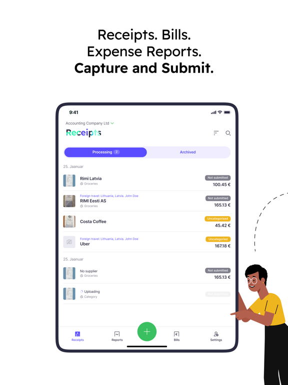 Screenshot #4 pour Envoice - Bills & Expenses