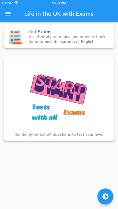 Life in the UK 2024 Exams Screenshot