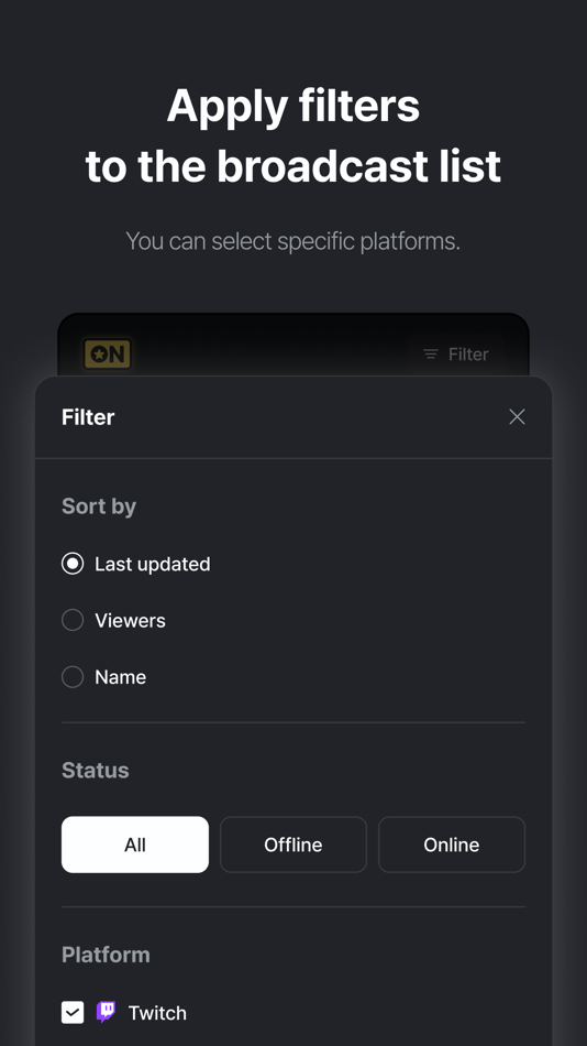 #4. Live Notification, Streamer on (iOS) 由: OpenRhapsody