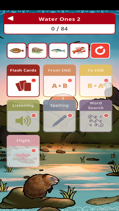 Welamukotuk Vocab Builder Screenshot
