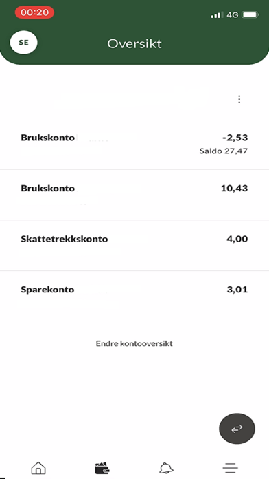 JAK Medlemsbank Mobilbank Screenshot